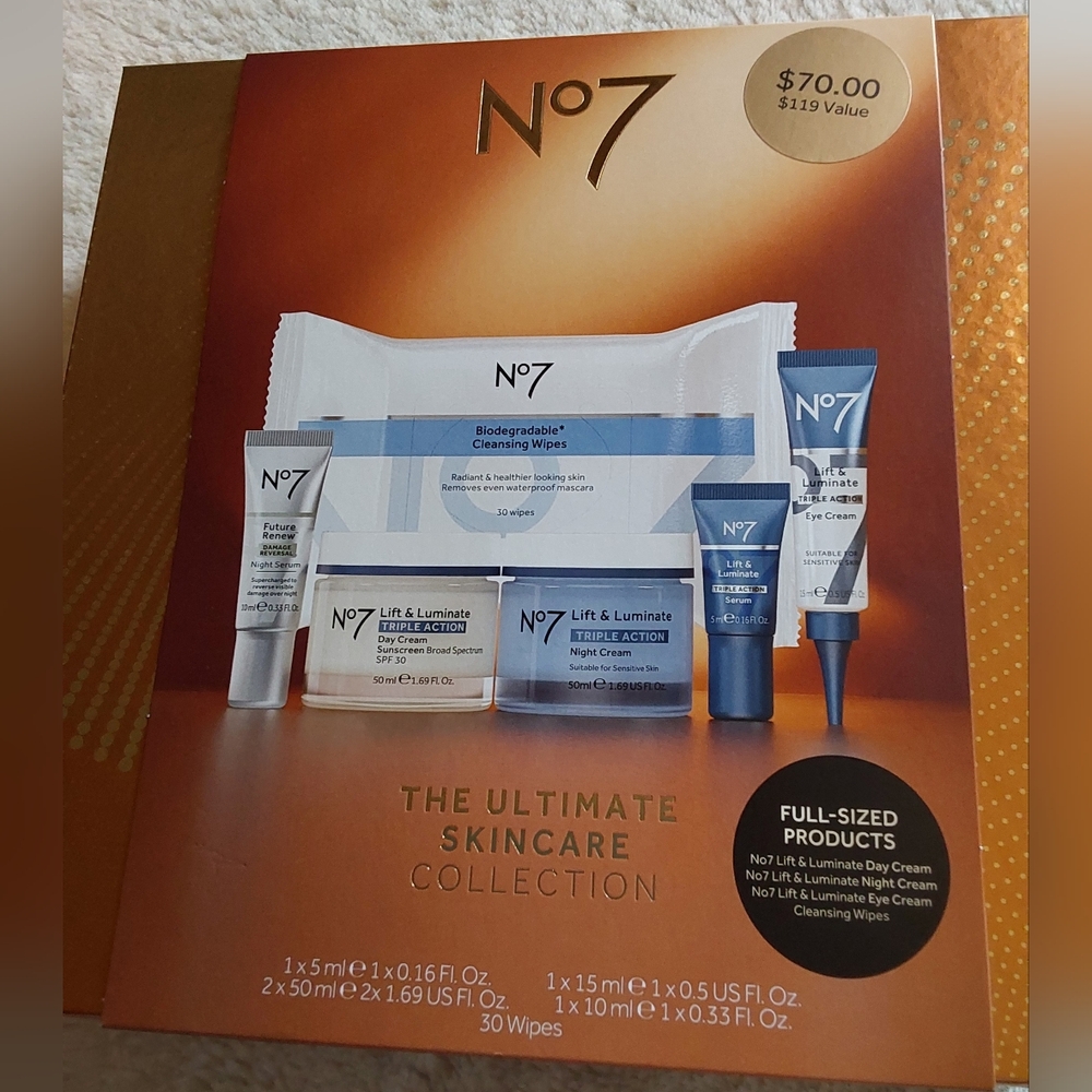 🌺 NIB No 7 Ultimate Skincare Collection Set